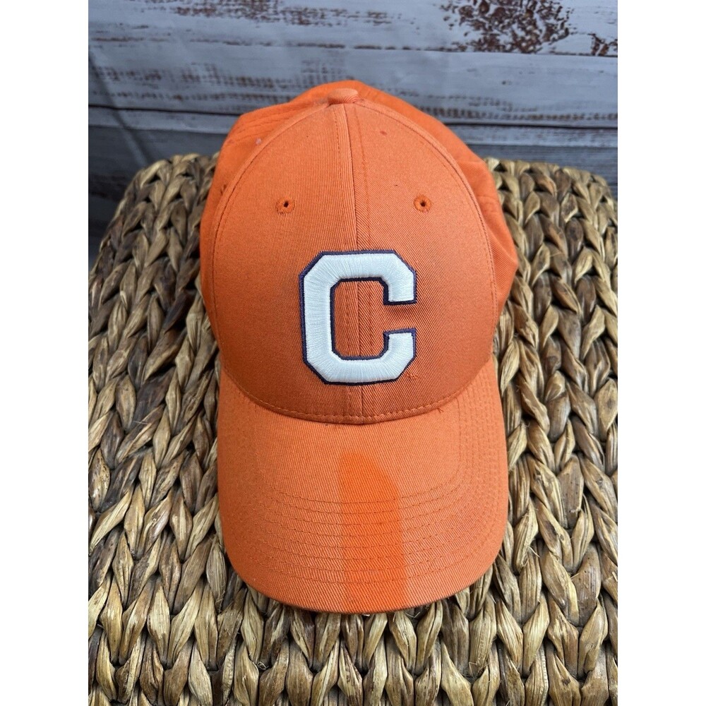 Clemson  Tigers Nike Dri Fit Heritage Orange Hat Cap OSFM HATS Size M